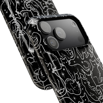 Black Cats MagSafe Tough iPhone Case