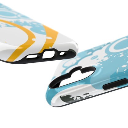 Cloud Circuit Tough iPhone Case