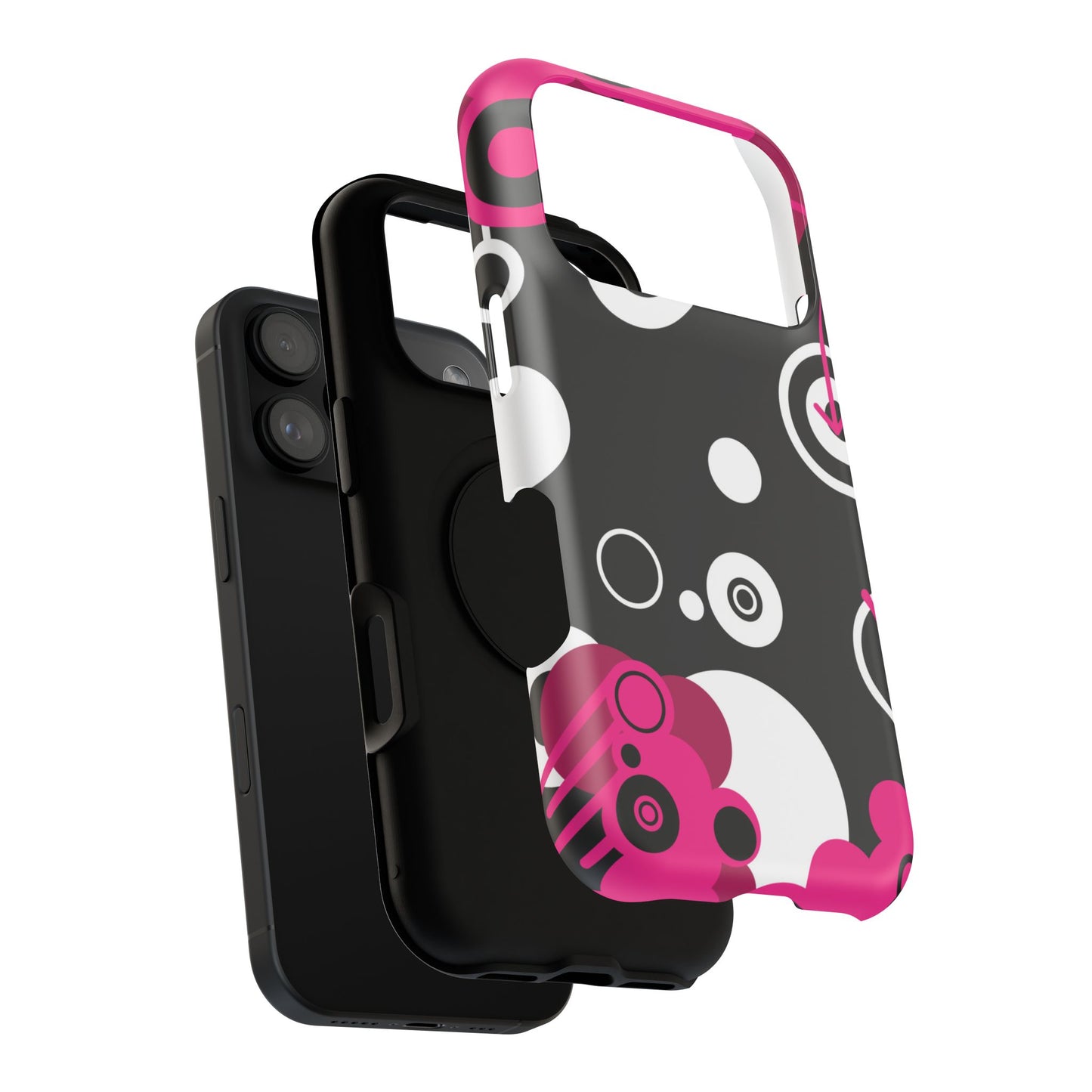 Pink Arrow Tough iPhone Case