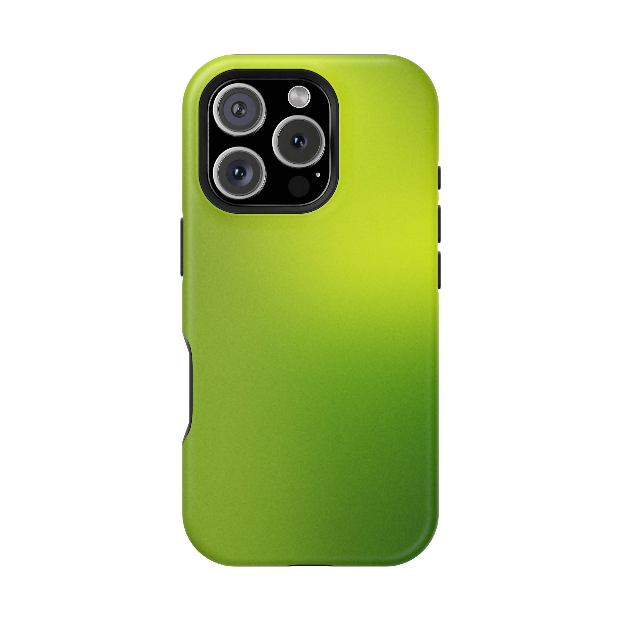 Lime Glow Tough iPhone Case