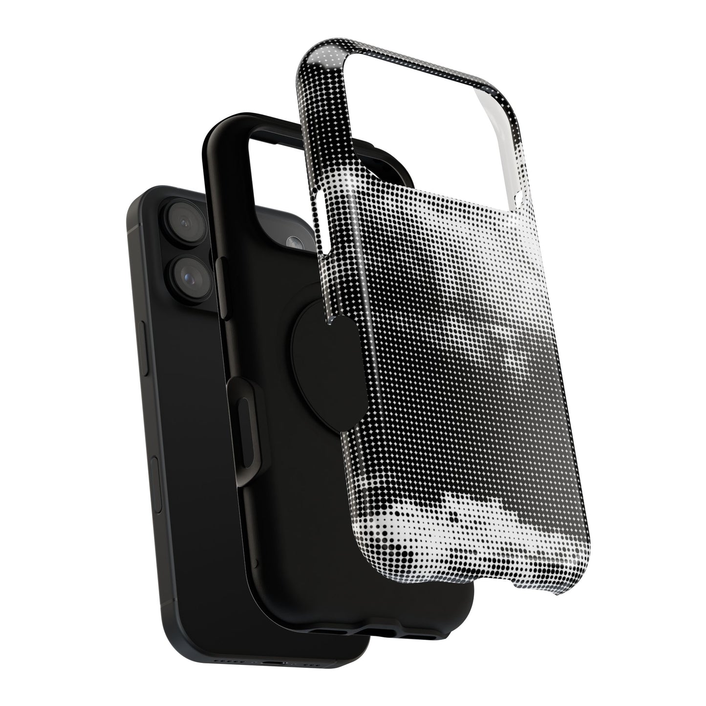 Cloud Block Tough iPhone Case
