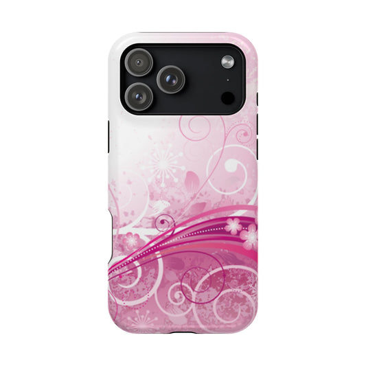 Faded Petals MagSafe Tough iPhone Case
