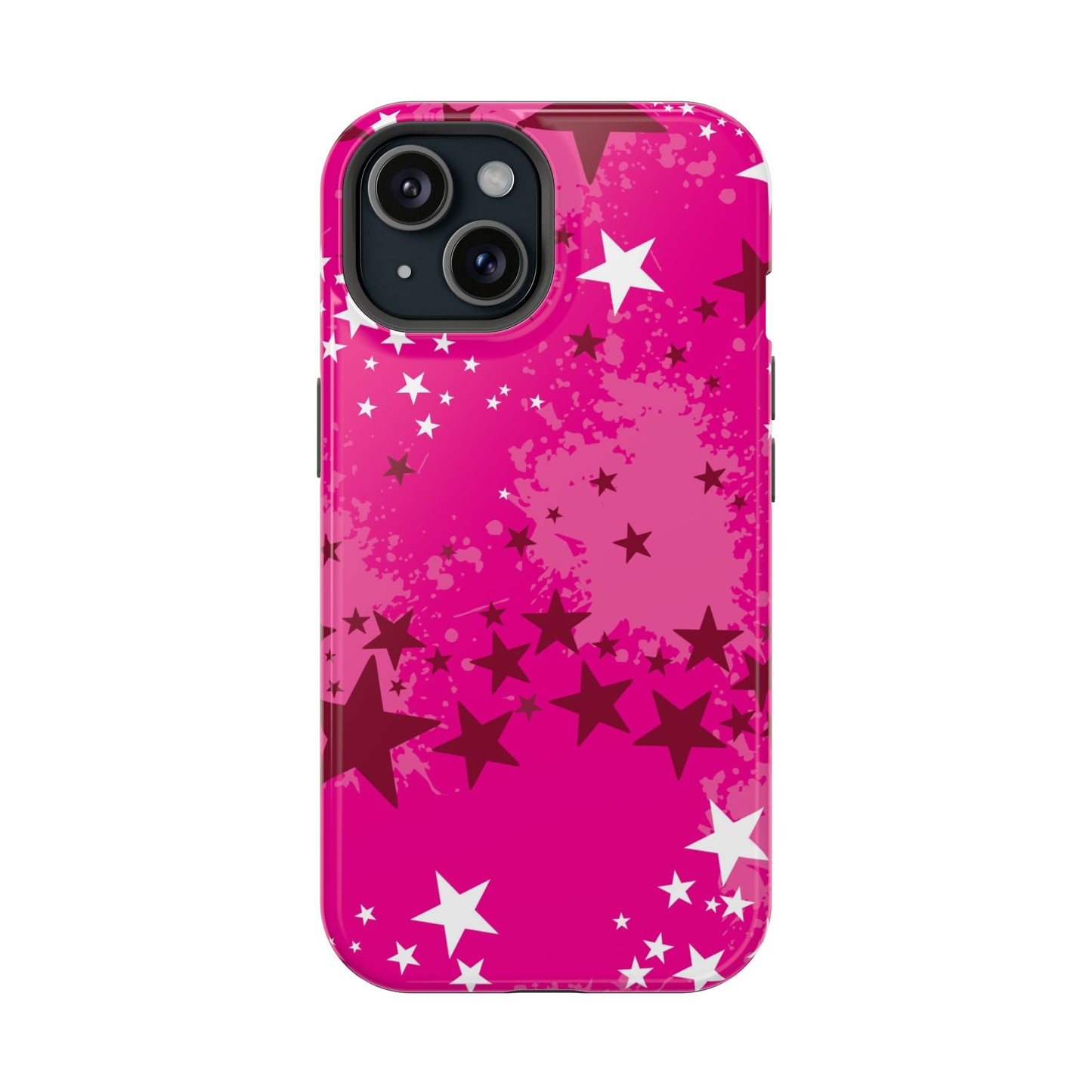 Pink Static Tough iPhone Case