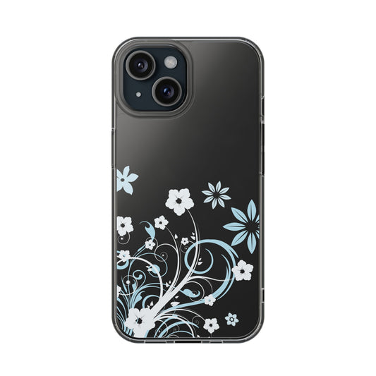 Blue Haze Clear Phone Case