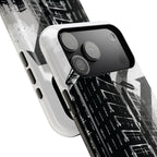 Monochrome City Tough iPhone Case