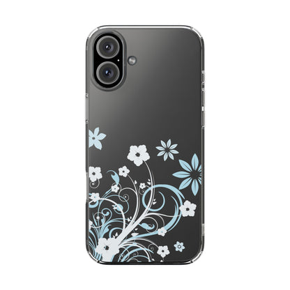 Blue Haze Clear Phone Case