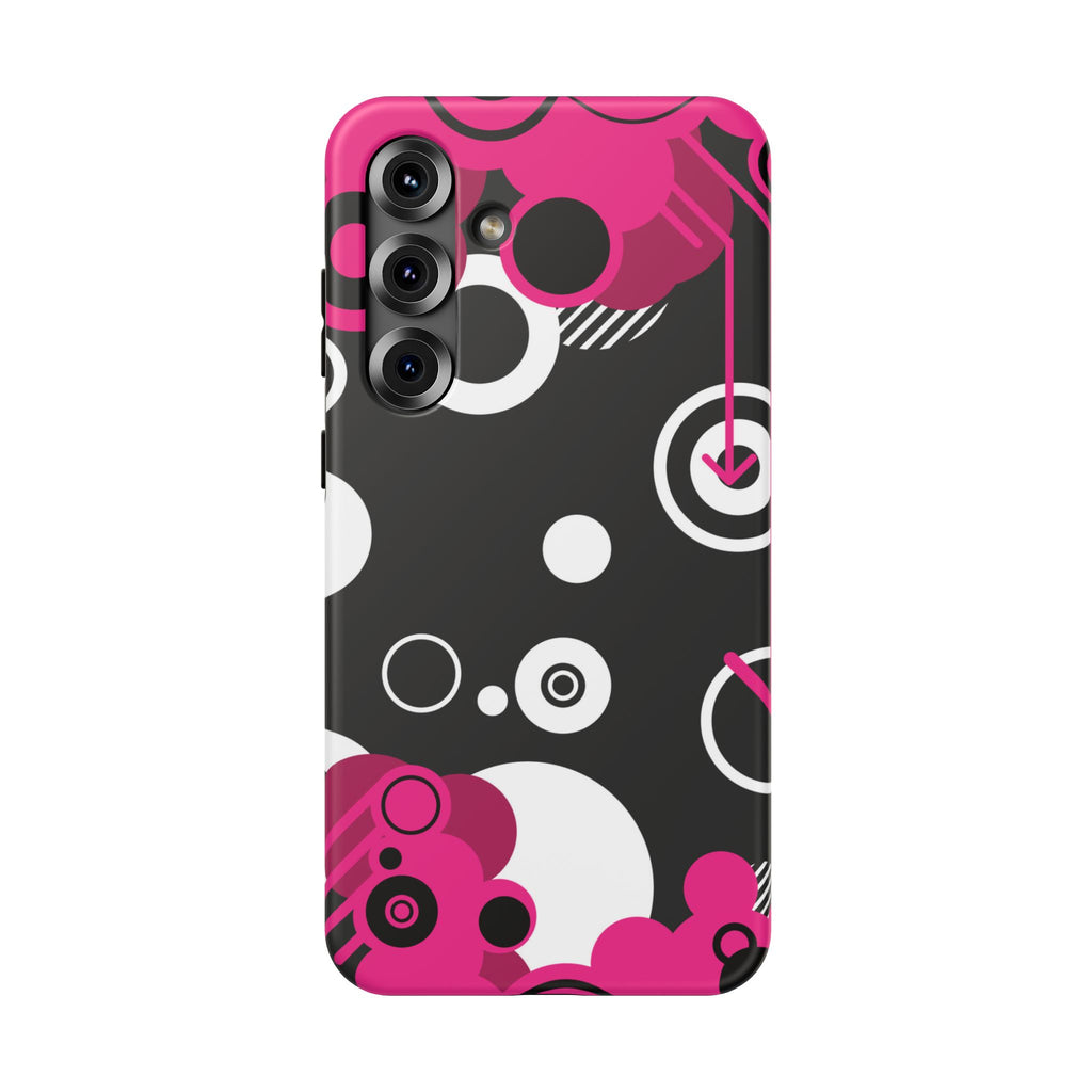 Pink Arrow Tough Samsung Case