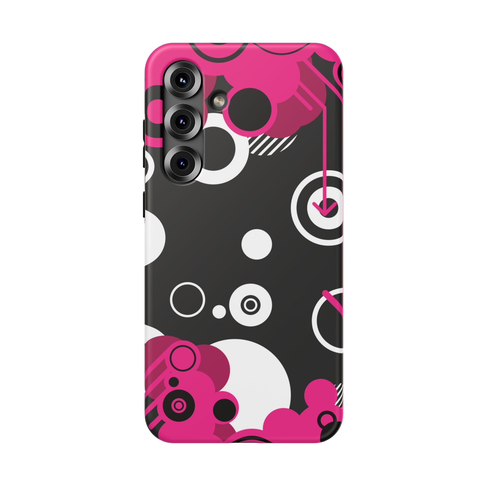 Pink Arrow Tough Samsung Case