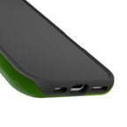 Lime Glow Tough iPhone Case