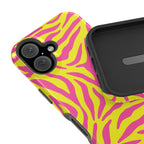 Zebra Rush Tough iPhone Case
