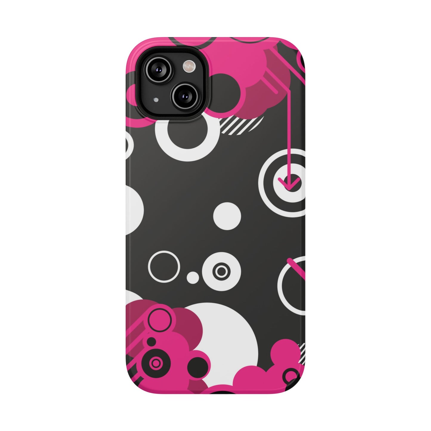Pink Arrow Tough iPhone Case