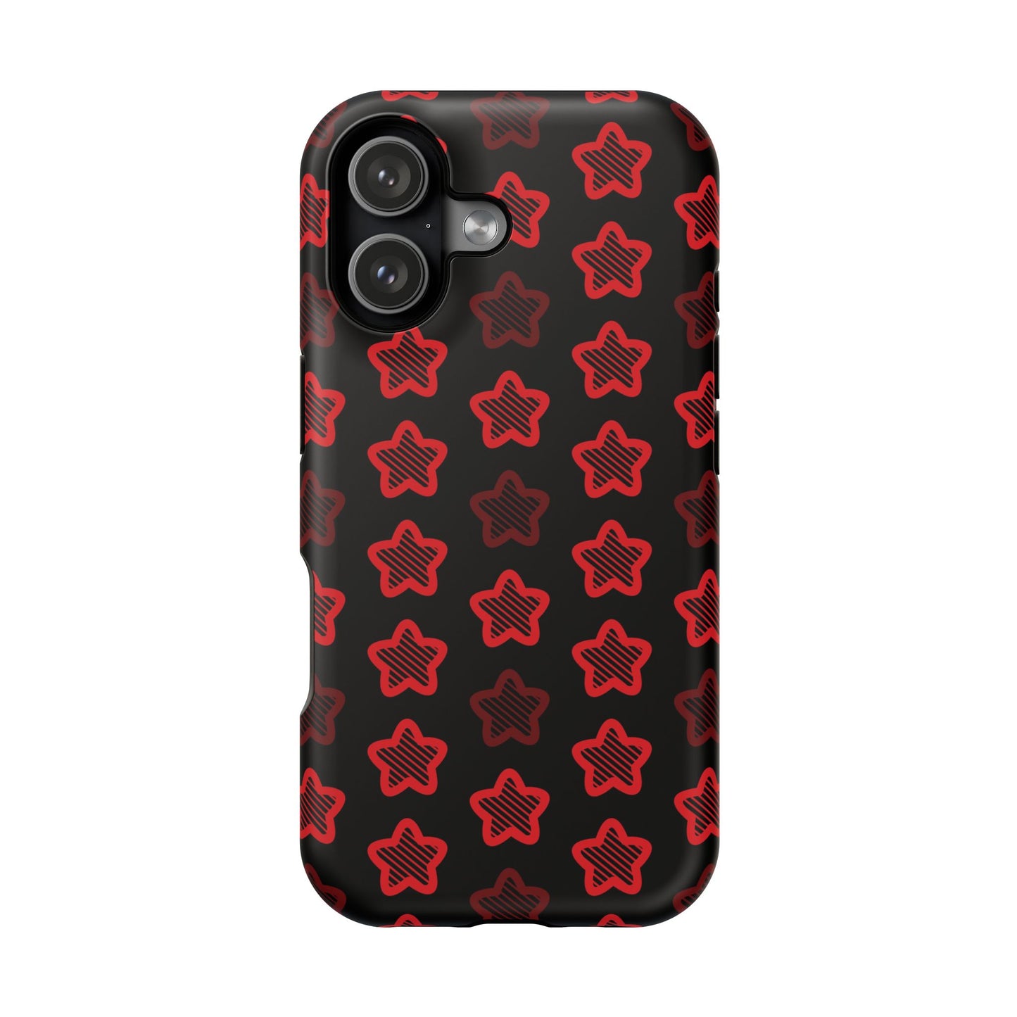 Red Stars Tough iPhone Case