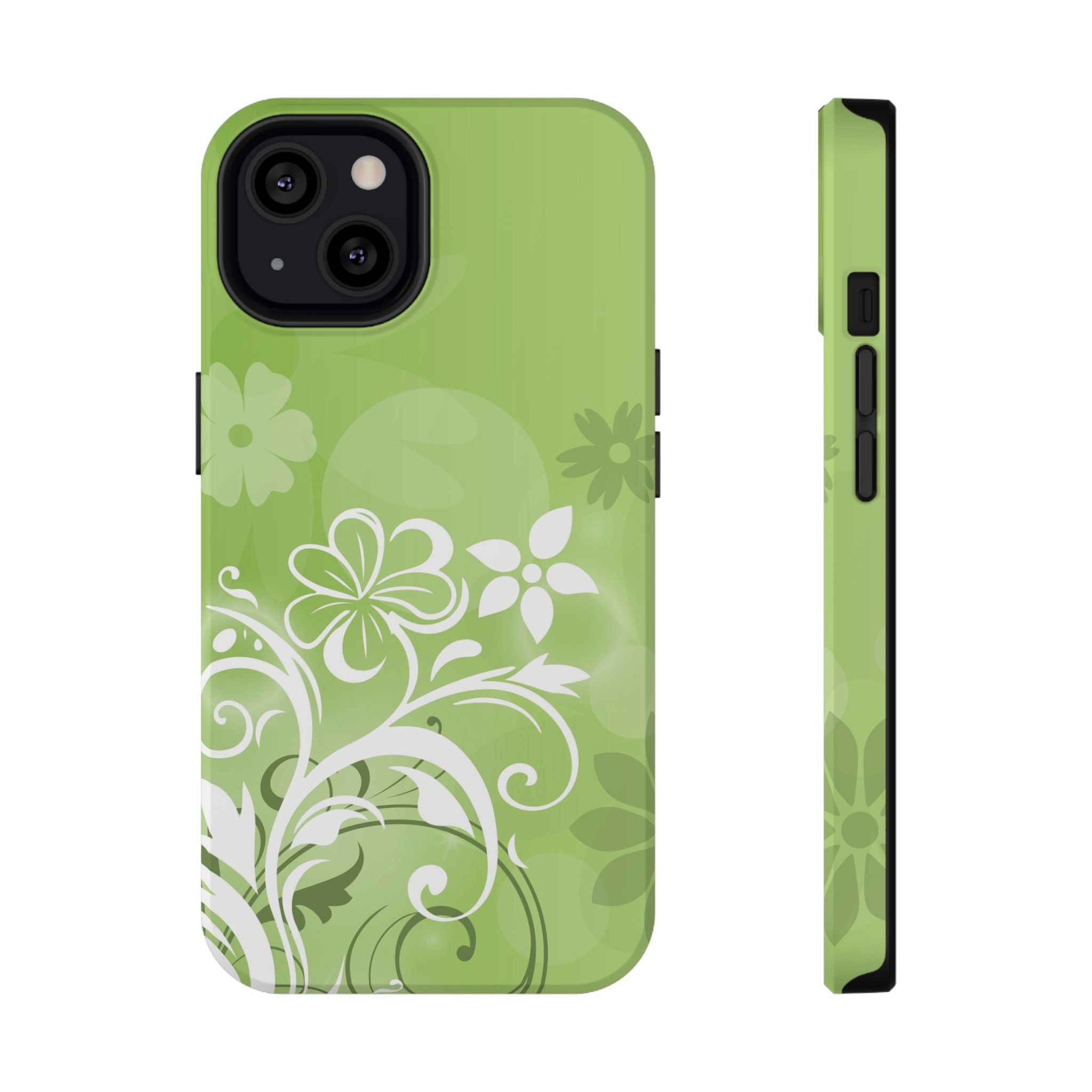 Green Mood Tough iPhone Case