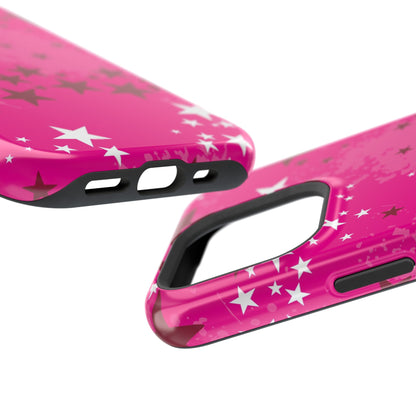 Pink Static Tough iPhone Case