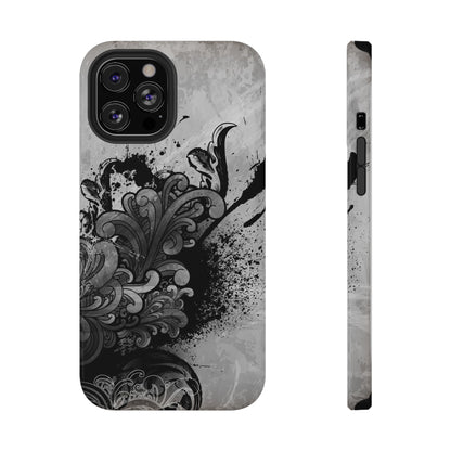 Charcoal Echo Tough iPhone Case