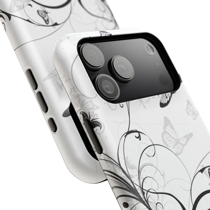 Night Flutter Tough iPhone Case