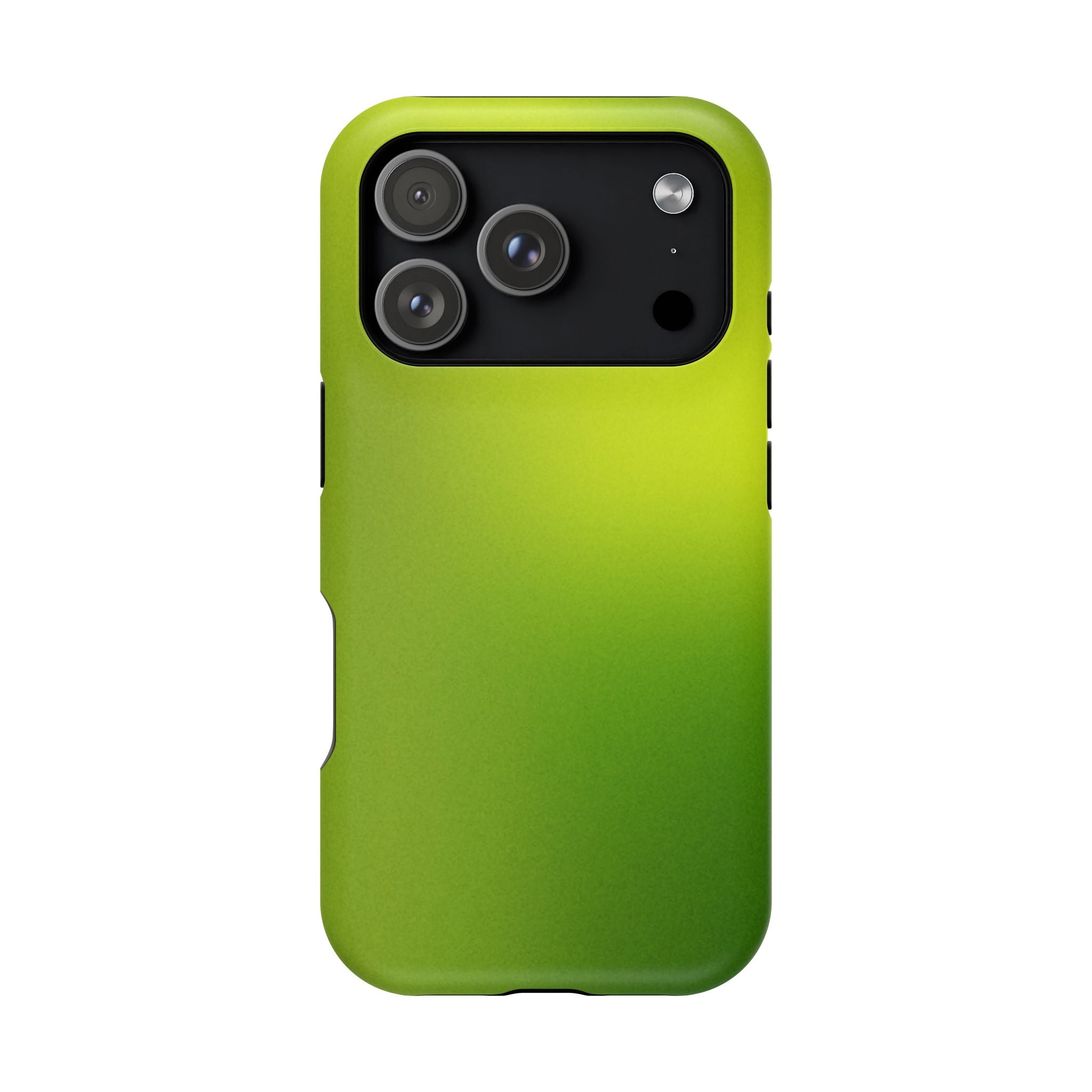 Lime Glow Tough iPhone Case