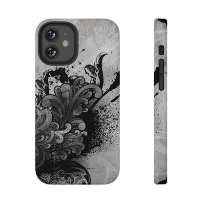 Charcoal Echo Tough iPhone Case