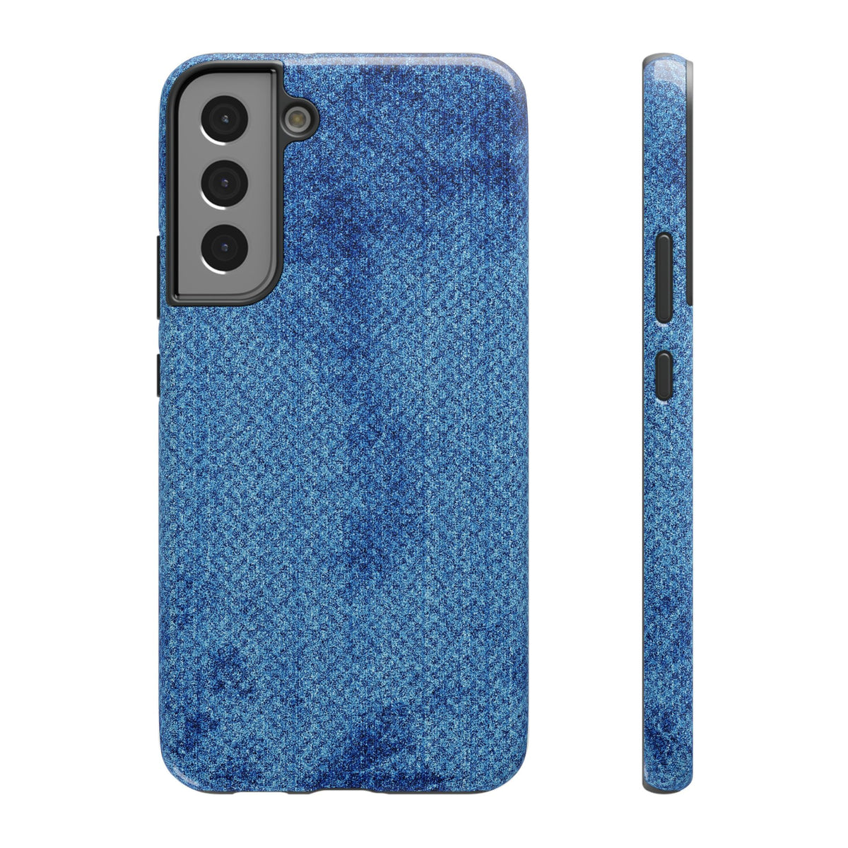Blue Denim Tough Samsung Case