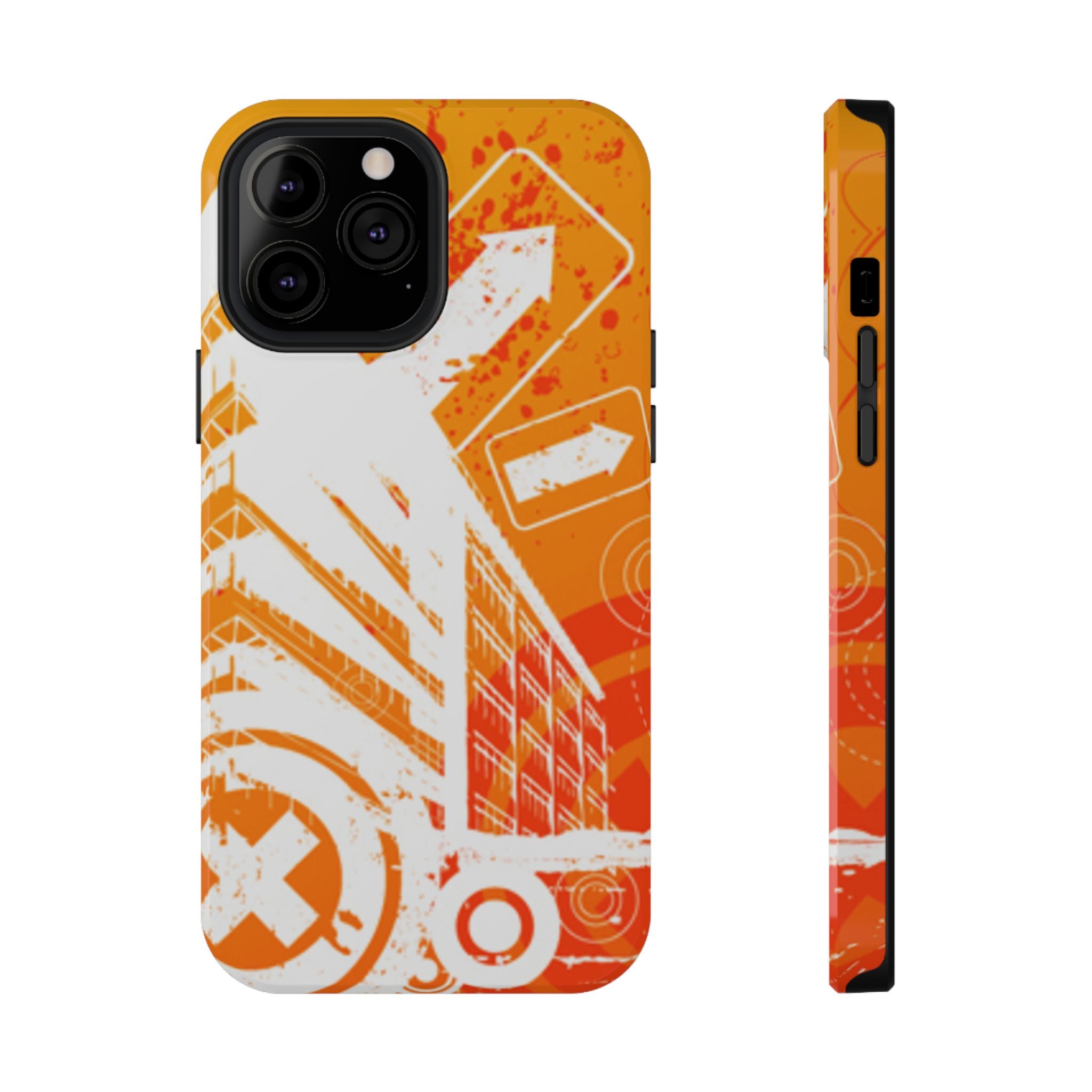 Tangerine Haze Tough iPhone Case
