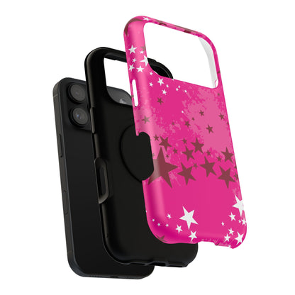Pink Static Tough iPhone Case