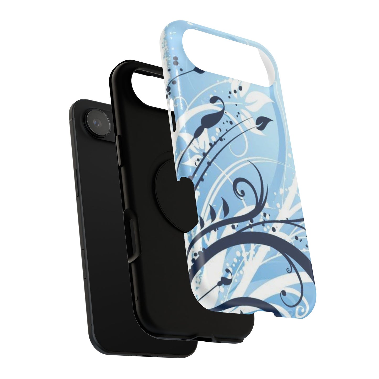 Bloom in Blue Tough iPhone Case