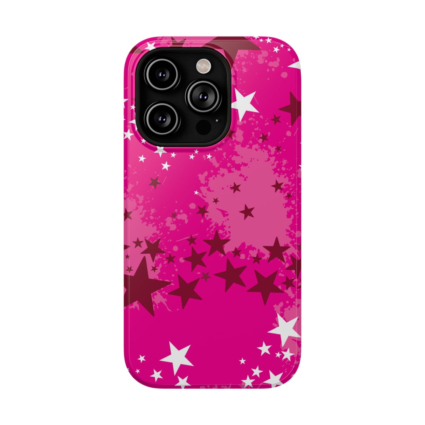 Pink Static Tough iPhone Case