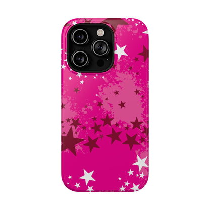 Pink Static Tough iPhone Case