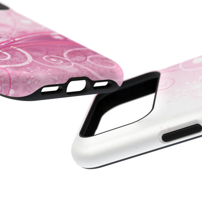 Faded Petals Tough iPhone Case