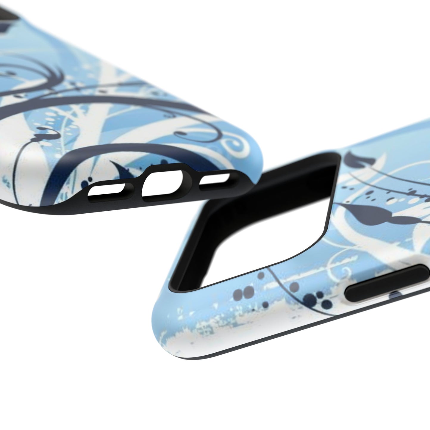 Bloom in Blue Tough iPhone Case