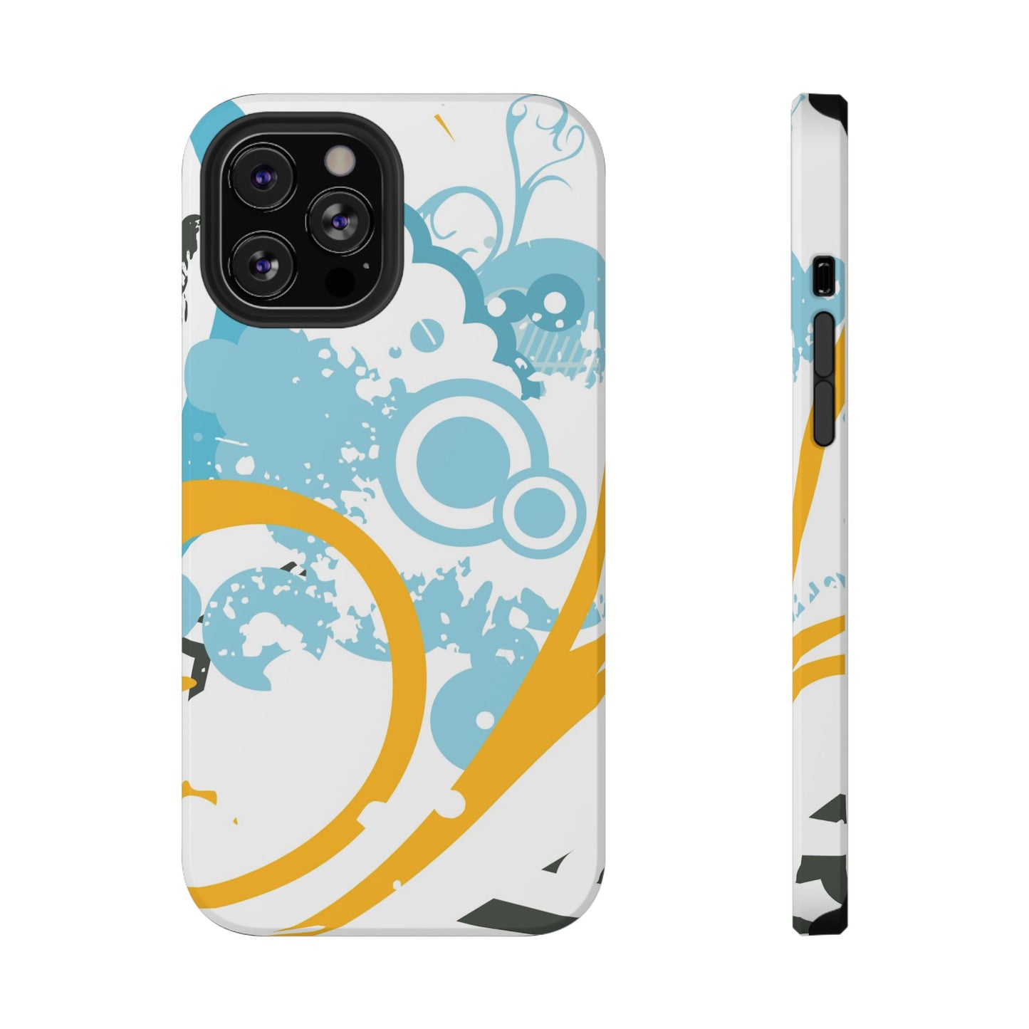 Cloud Circuit Tough iPhone Case