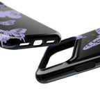 Purple Butterflies Tough iPhone Case