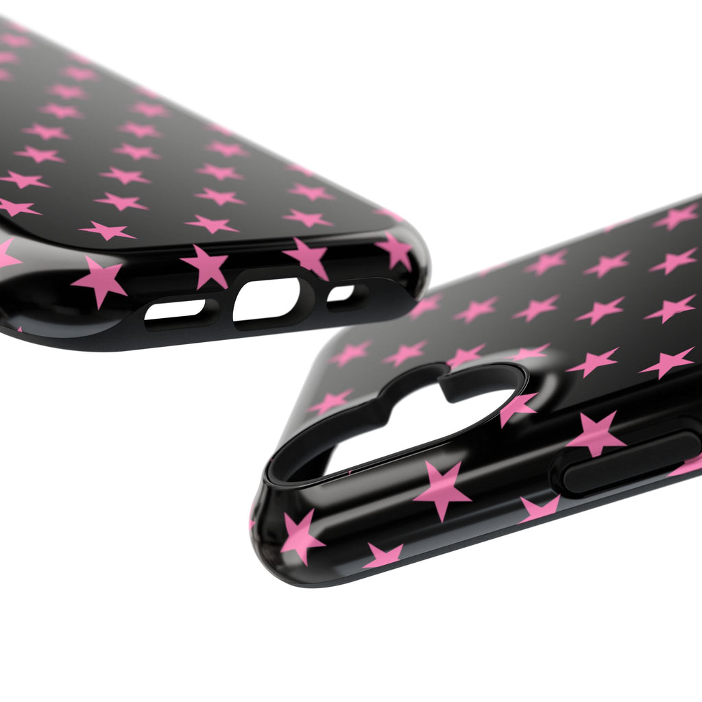Pink Stars Tough iPhone Case