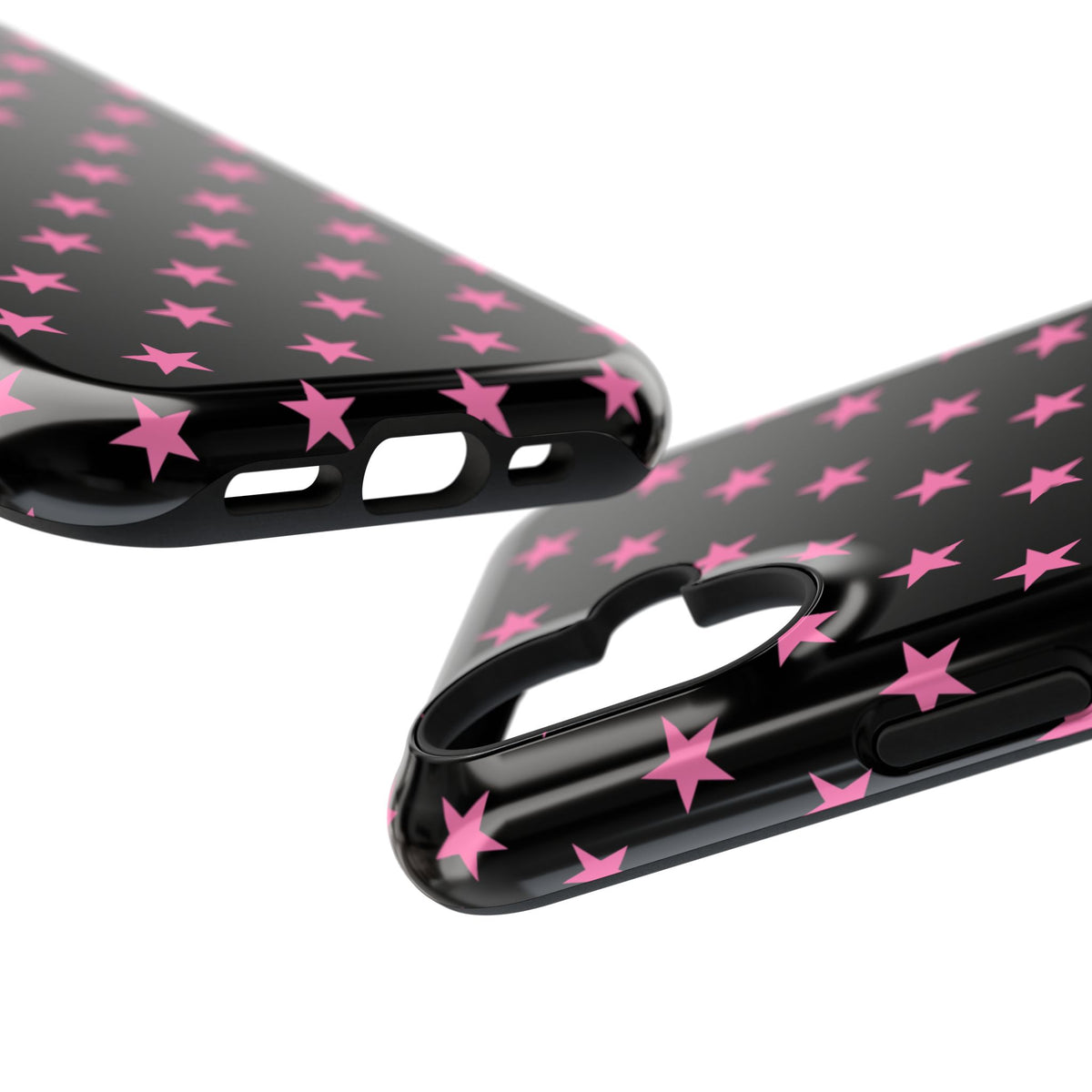 Pink Stars Tough iPhone Case
