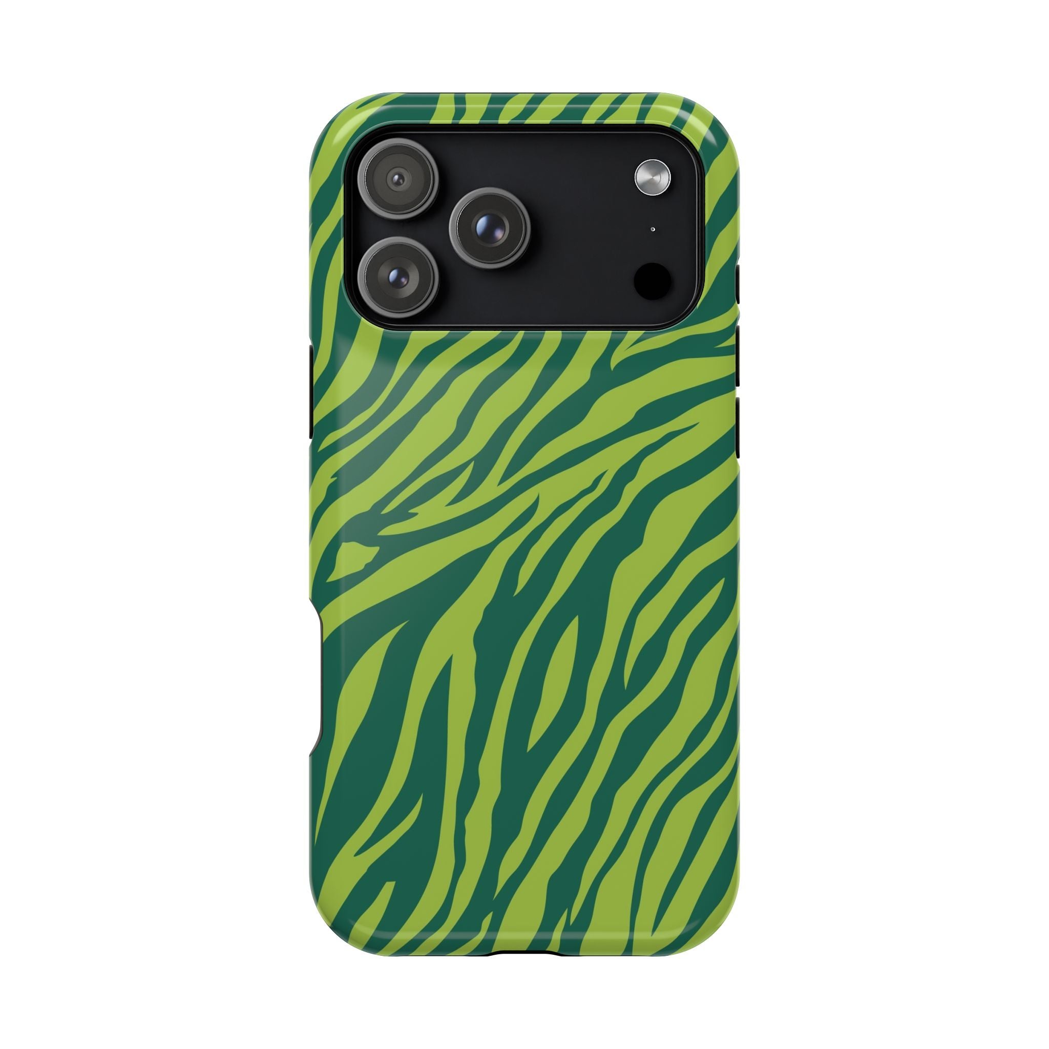 Green Zebra Tough iPhone Case