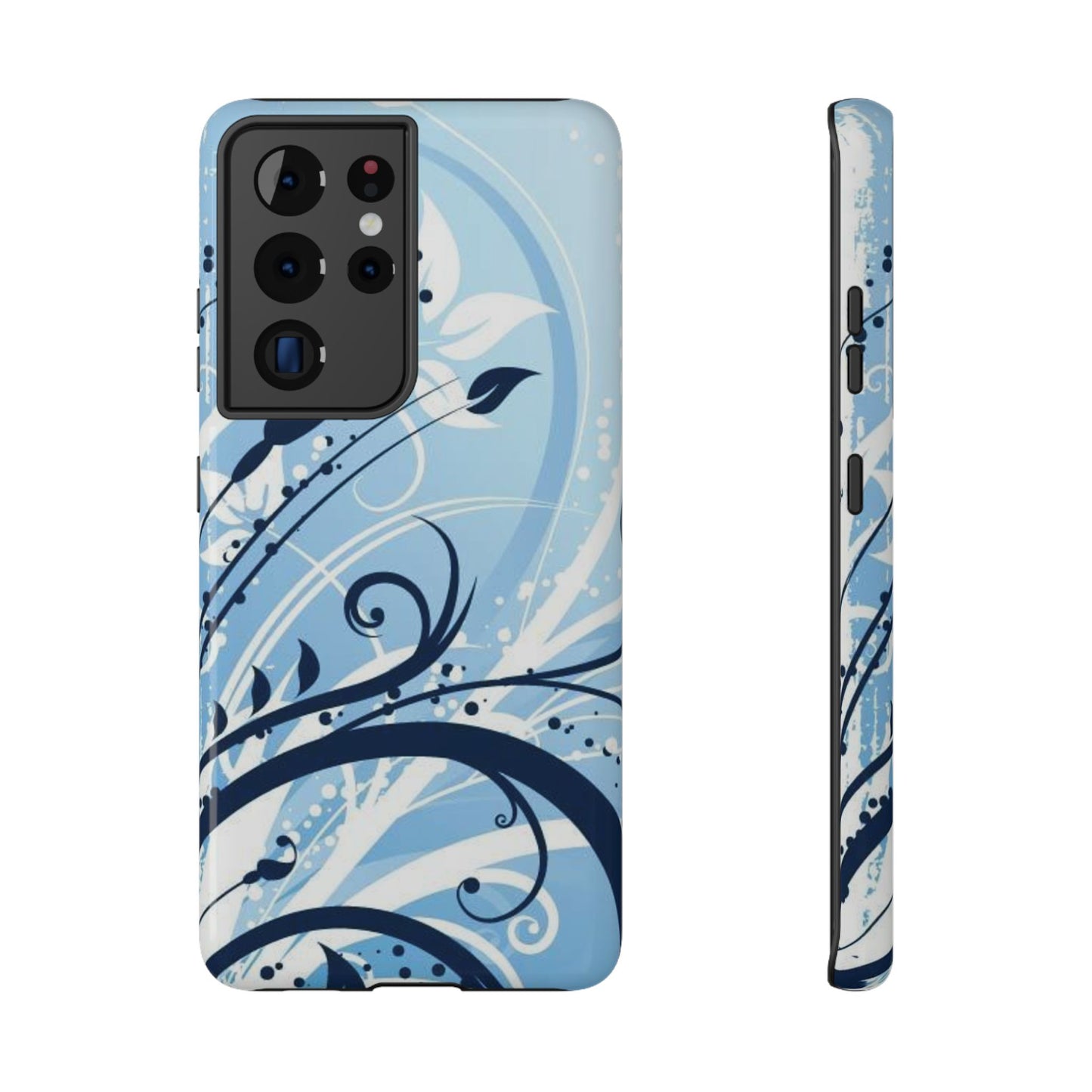 Bloom in Blue Tough Samsung Case