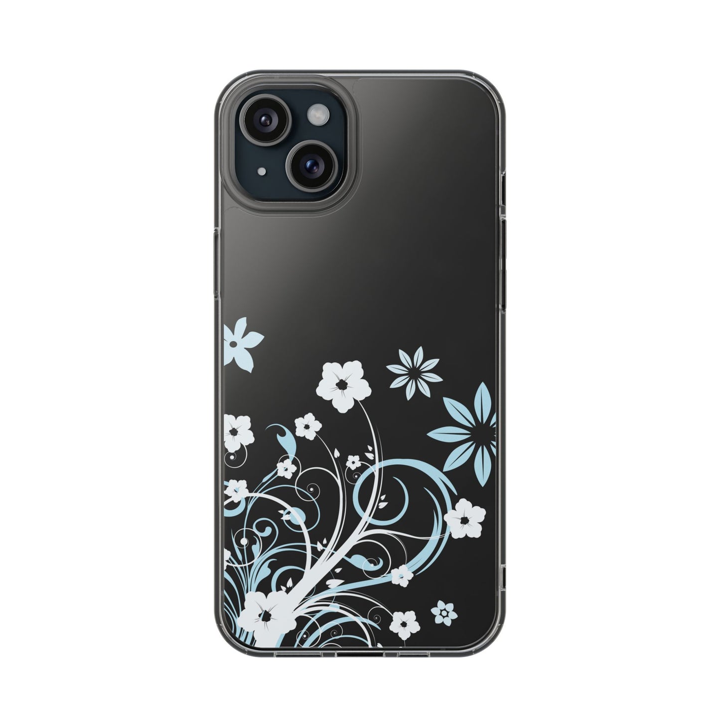 Blue Haze Clear Phone Case