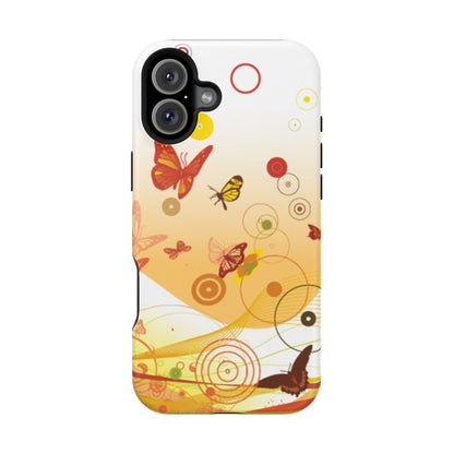 Amber Wings Tough iPhone Case