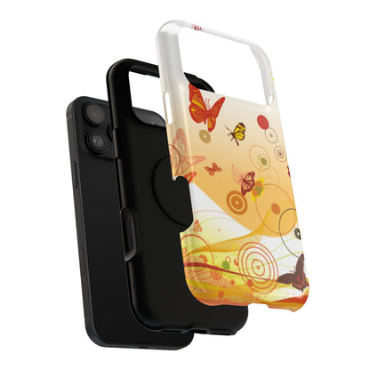 Amber Wings Tough iPhone Case