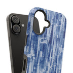 Blue Layers Tough iPhone Case