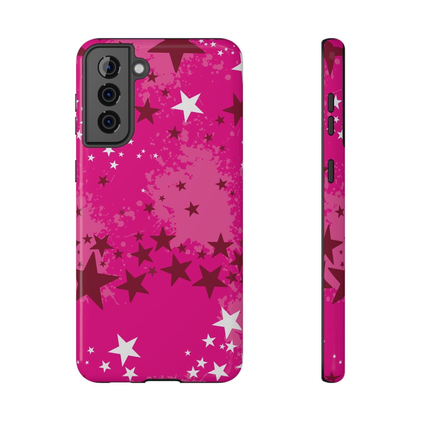 Pink Static Tough Samsung Case
