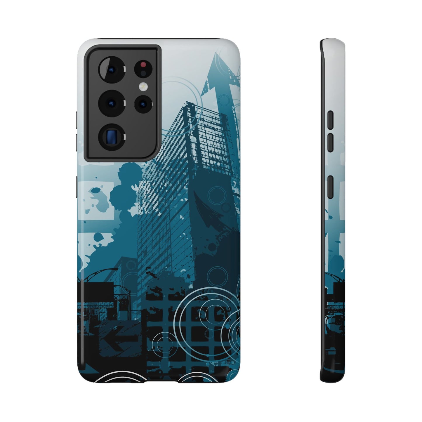 Blue Noise Tough Samsung Case