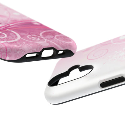 Faded Petals Tough iPhone Case