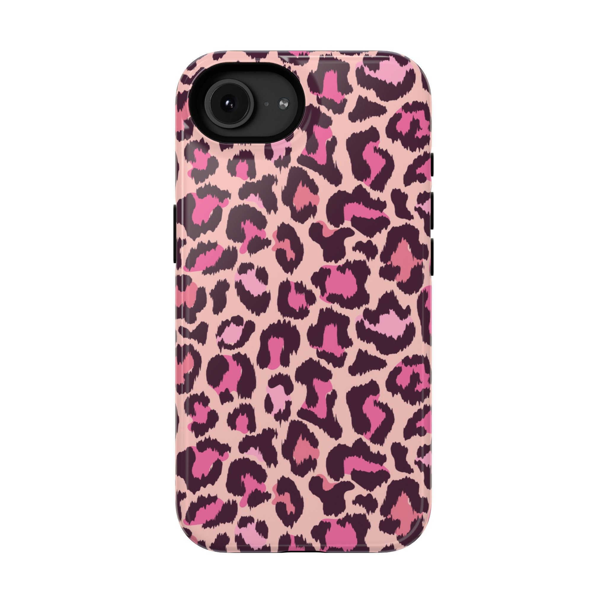 Pink Leopard Tough iPhone Case