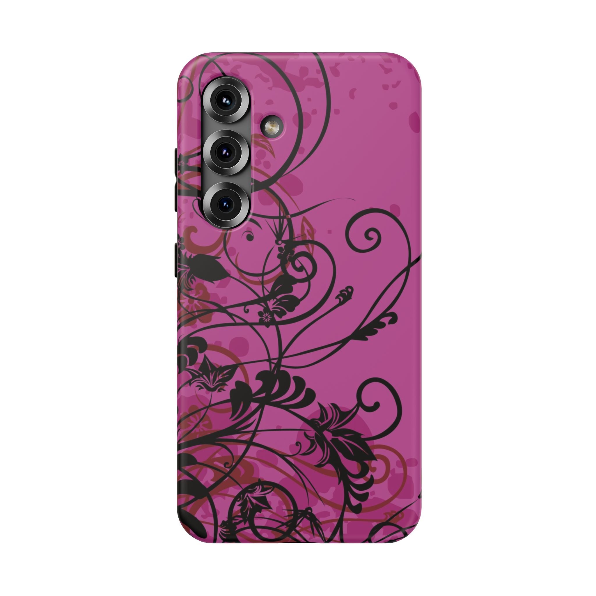 Midnight Petals Tough Samsung Case