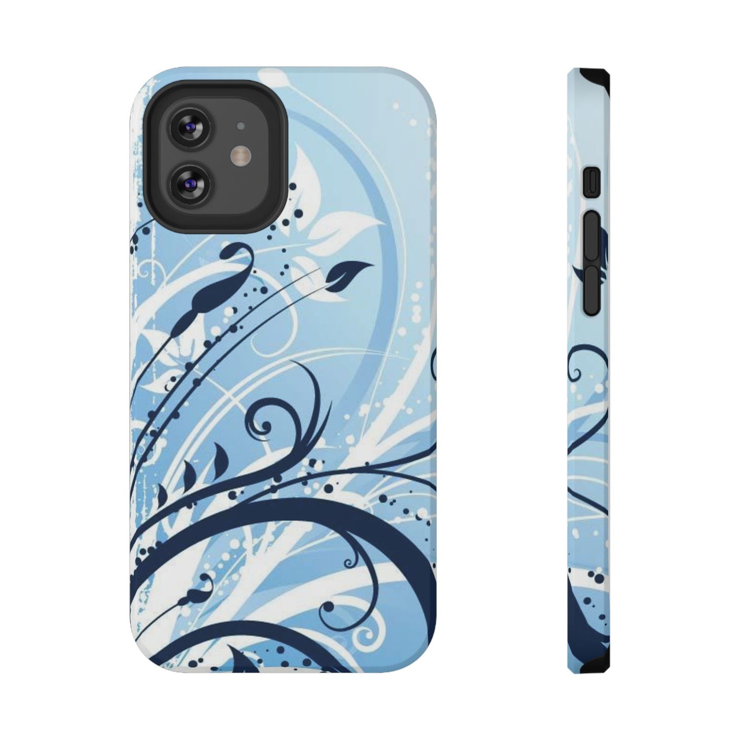 Bloom in Blue Tough iPhone Case