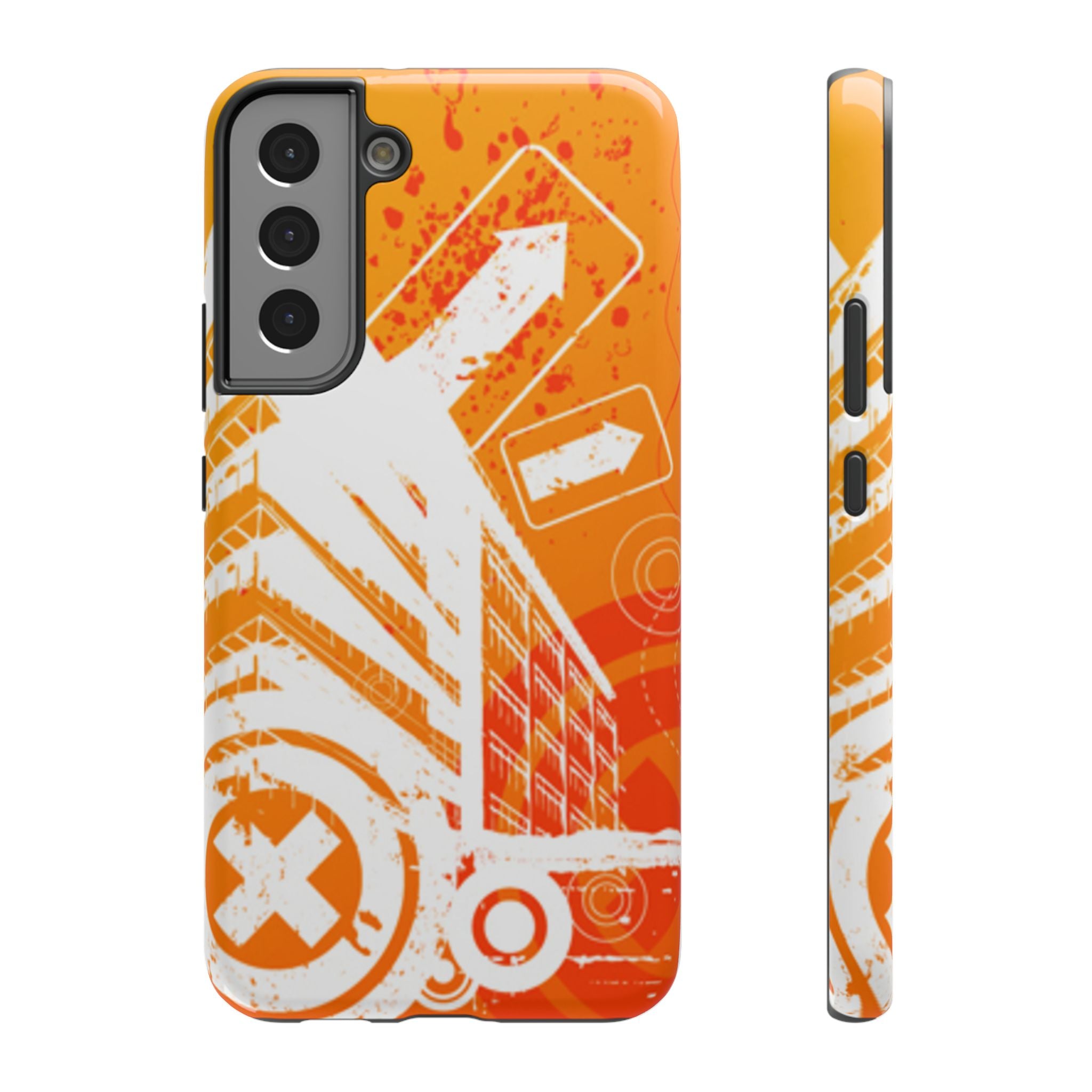 Tangerine Haze Tough Samsung Case