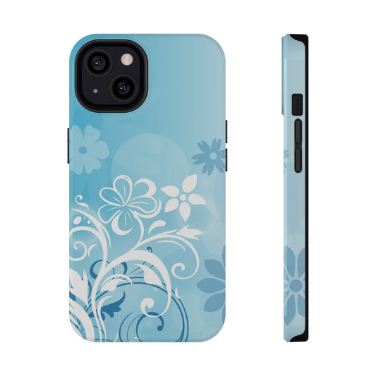 Blue Mood Tough iPhone Case