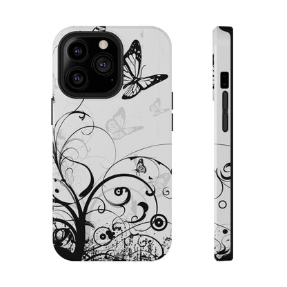 Night Flutter Tough iPhone Case