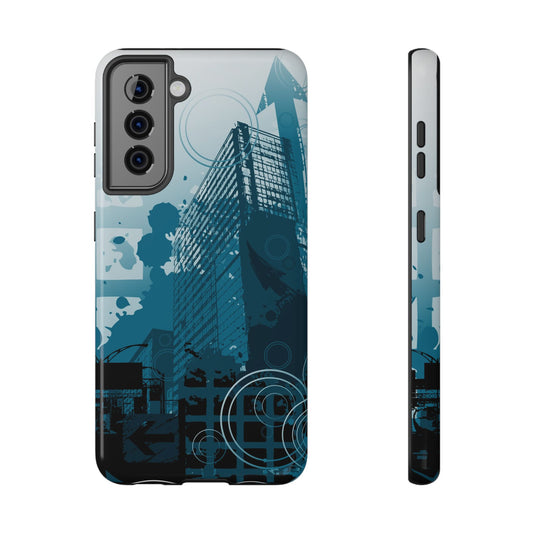 Blue Noise Tough Samsung Case